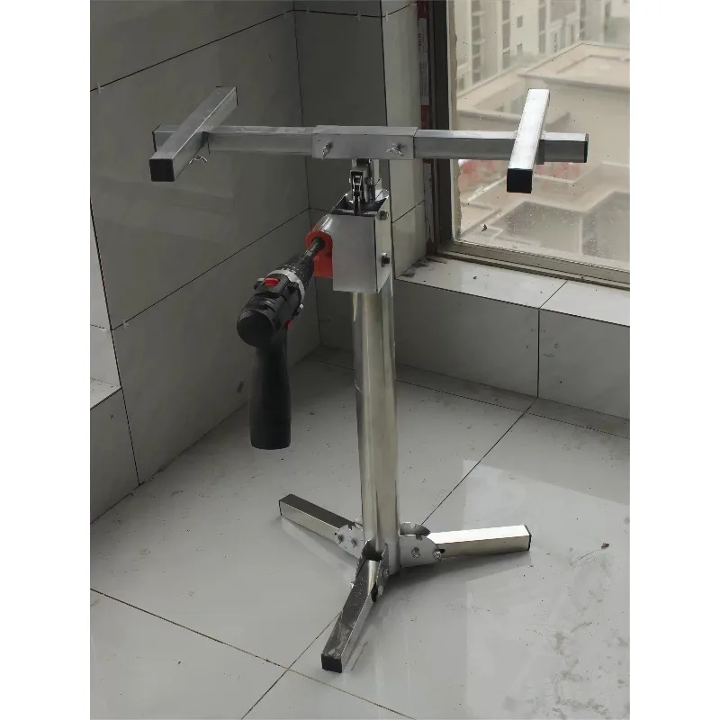 Whole house customized hanging cabinet, sample cabinet installation, horizontal bracket, artifact lifting, thick stainless steel