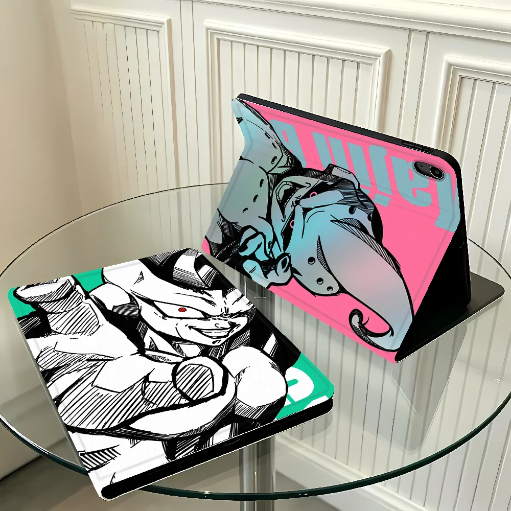 Case for Apple iPad 10th 7/8/9th Air 11 13 M4 M3 M2 A16 2026 Pro11 13 With Pencil Holder Air 4/5/6th Dragons Balls Anime