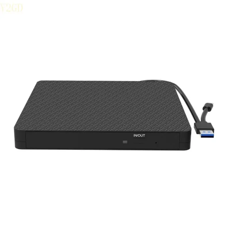

Y2GD USB3.0 Type C Внешний DVD -писатель с горелимирующими считывателями игрока плеера оптический привод для горелок на ноутбуке