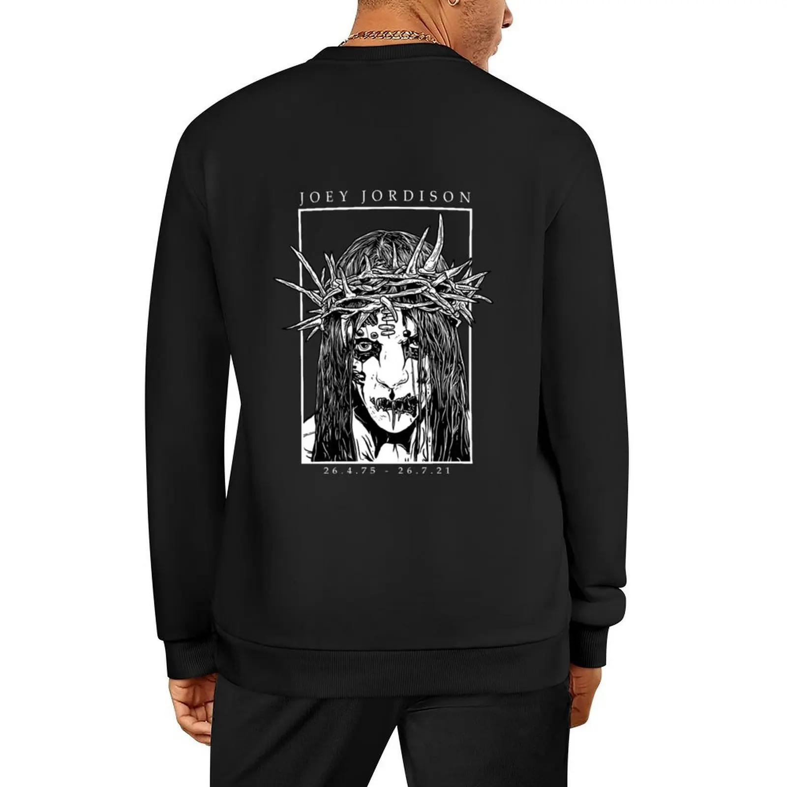 

JOEY JORDISON Tribute Art Pullover men's sweat-shirt set male clothes men's clothing men's clothes men sweatshirt