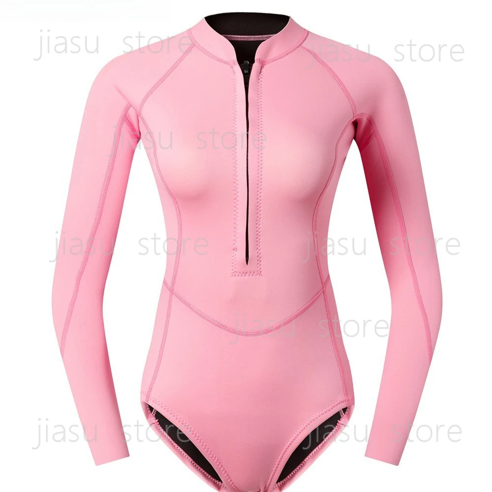 

Women Long Sleeve Diving Suit Sexy Quick Dry Sunscreen Snorkeling Surfing Full Body Jellyfish Wetsuit