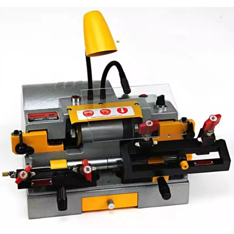 903DGS Multifunctional Key Duplicating Machine Horizontal Double-Head Key Gear Cutting Locksmith Copying Security Keys Tool 120W