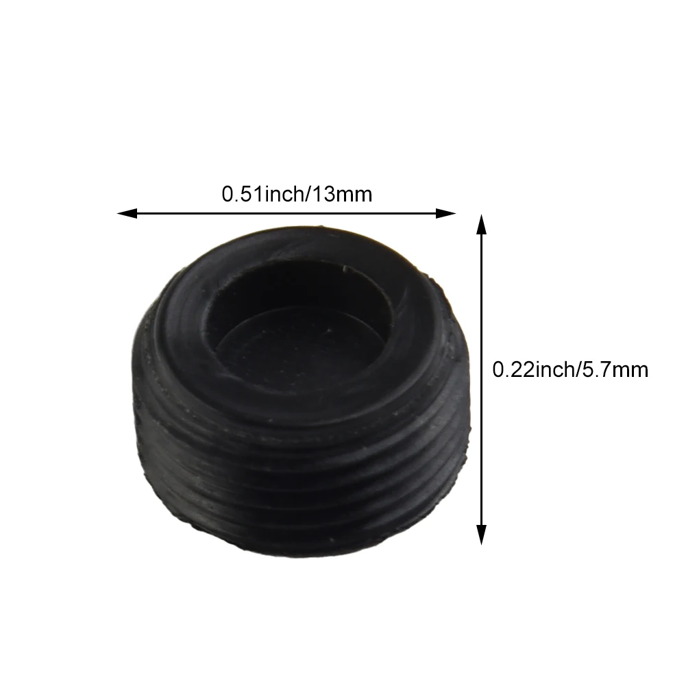For Motor Carbon Brush Cover Holder 10pcs 12-22mm Black Cap Carbon Brush Cover Accessories For Motor High Quality