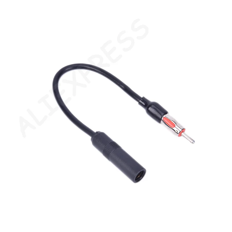 

New1" Car Stereo Radio AM FM Aerial Antenna Extension Lead Adapter Cord Din