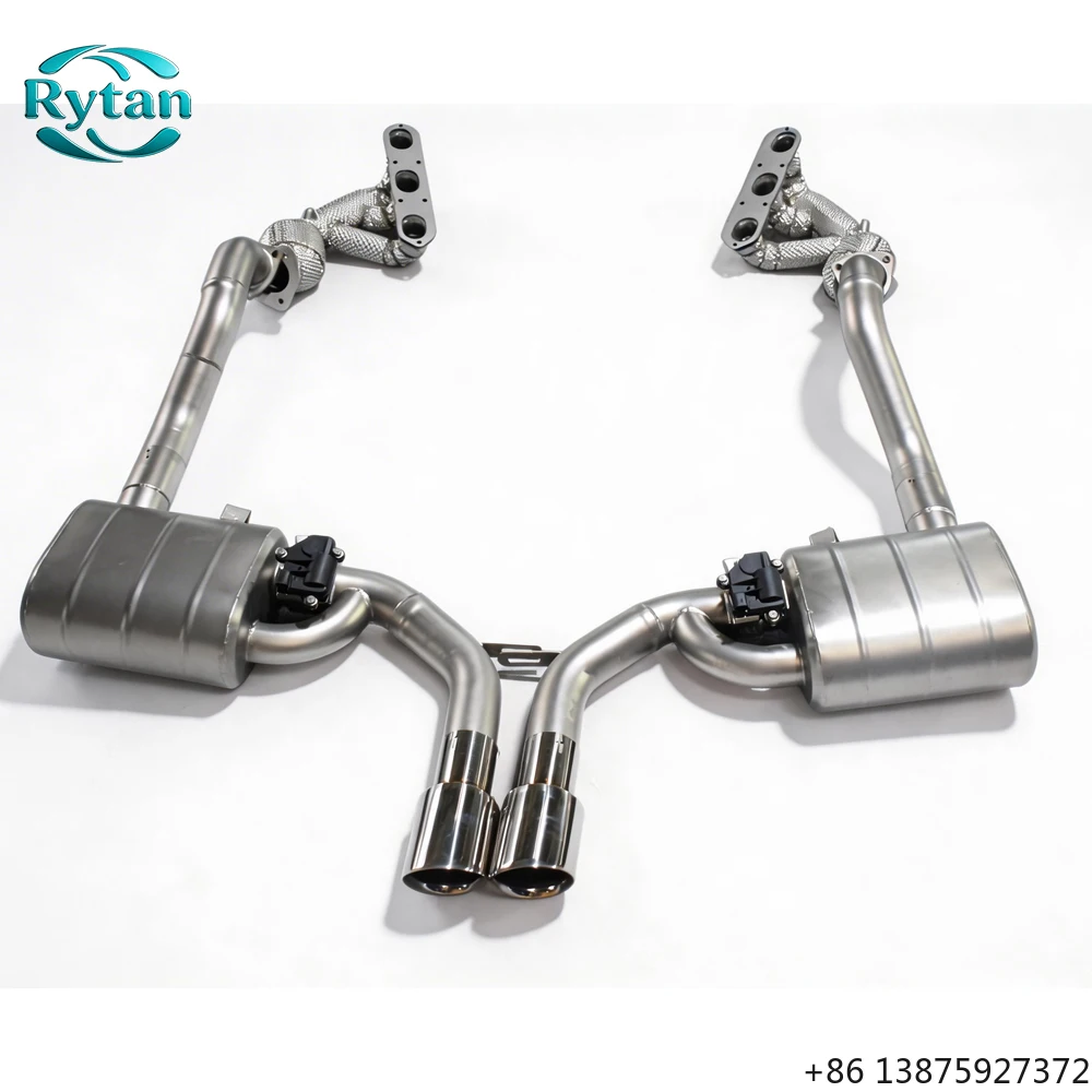 

Выхлопная система Rytan Valvetronic из нержавеющей стали 304 с клапанами, Catback, для Porsche 718 987 2006 года выпуска, с коллектором/выпускным патрубком