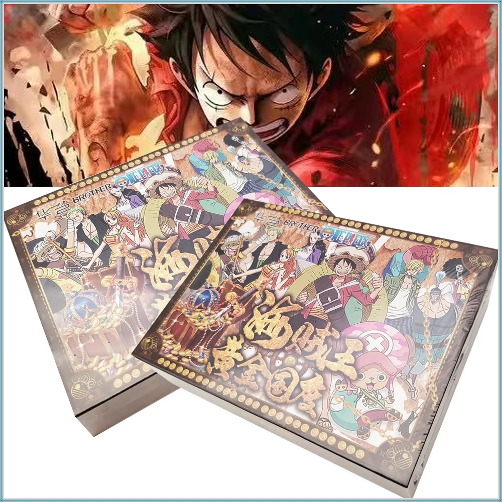 

Japanese Anime One Piece Surprise Peripheral Collection Cards Trendy Creative Exquisite Character Hobby Cards Toy Festival Gift