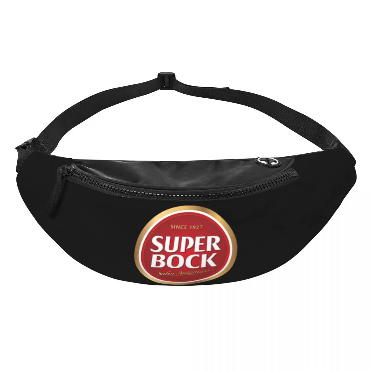 

Super Bock Since 1927 Fanny Pack Men Women Crossbody Adjustable Waist Bag Travel Running Phone Pouch