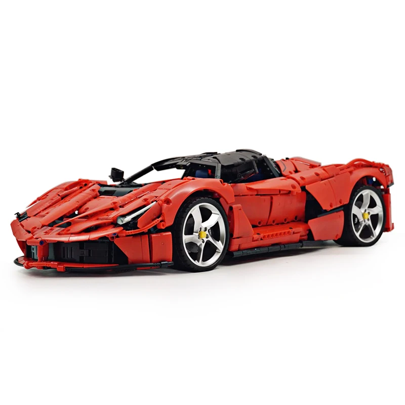 MOC-194680 การวิเคราะห์ 1:8 Superกีฬารถชุดประกอบอาคารบล็อกอิฐHypercar Diyปริศนาของเล่นของขวัญคริสต์มาสสําหรับเด็ก