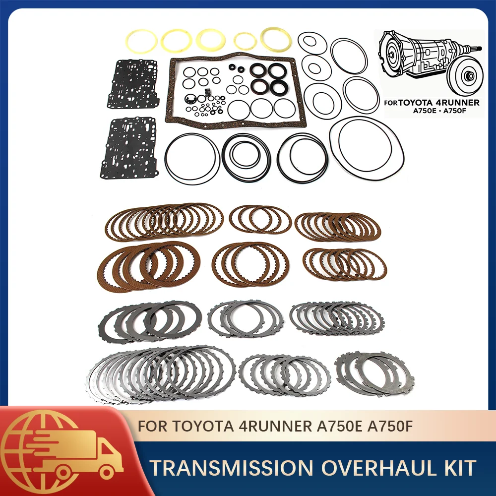 

FOR Toyota A750E A750F Transmission Overhaul Kit 4Runner Tacoma Tundra Sequoia Land Cruiser High Quality Master Rebuild Set