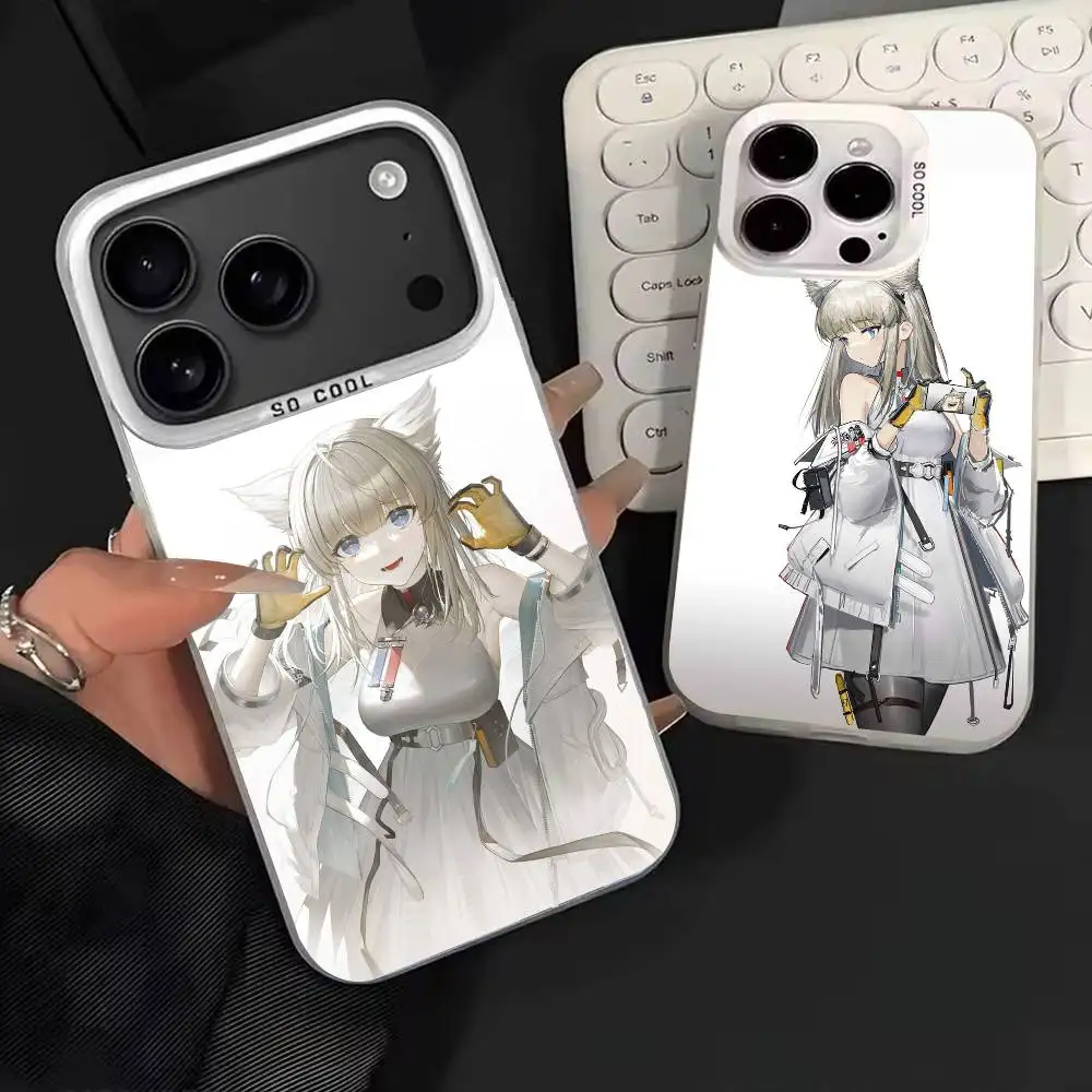

Enfield Perlica Phone Case For iPhone 17,16,15,14,13,12,11,Mini,Pro,E,MAX White Matte Shockproof Cover