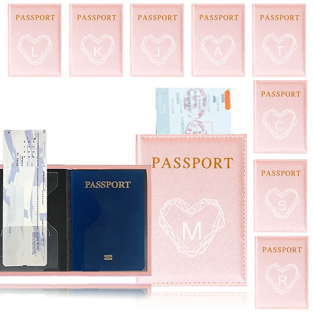 

1PCS PU Leather Wallet Case Classic Vintage Design Diamond Travel Accessories Portable Women Men Business Passport Covers Holder