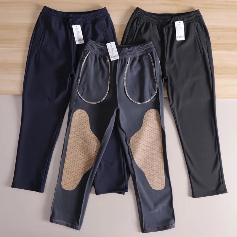 

aphene Technology Warmth Outdoor Men's Color Windproof Waterproof Fce Lined Straight Leg Casual Pants