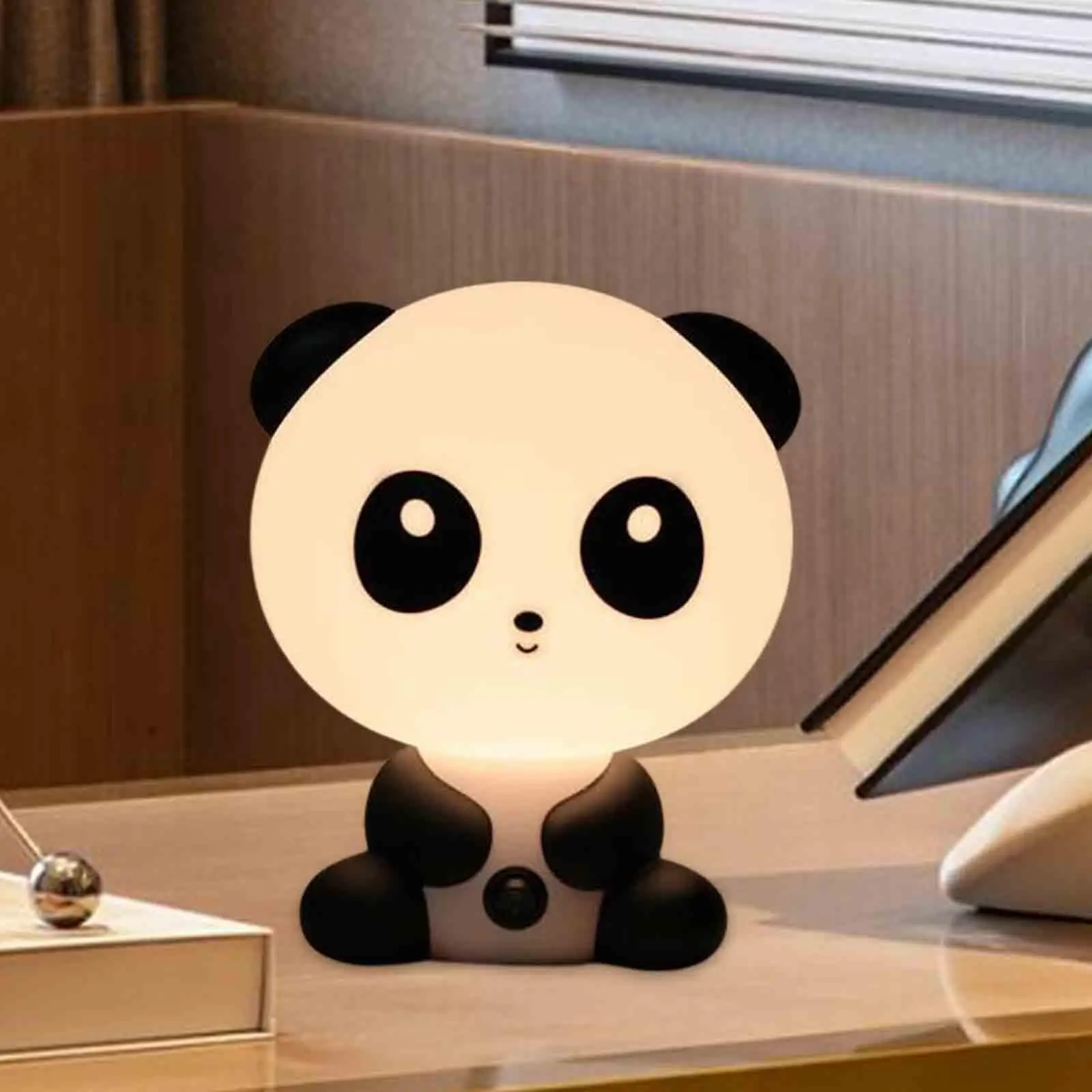 

Panda Night Light Baby Nursery Night Lamp LED Bedside Nightlight Animal Night Lamp for Bedroom Nursery Kids Room NightStand Home