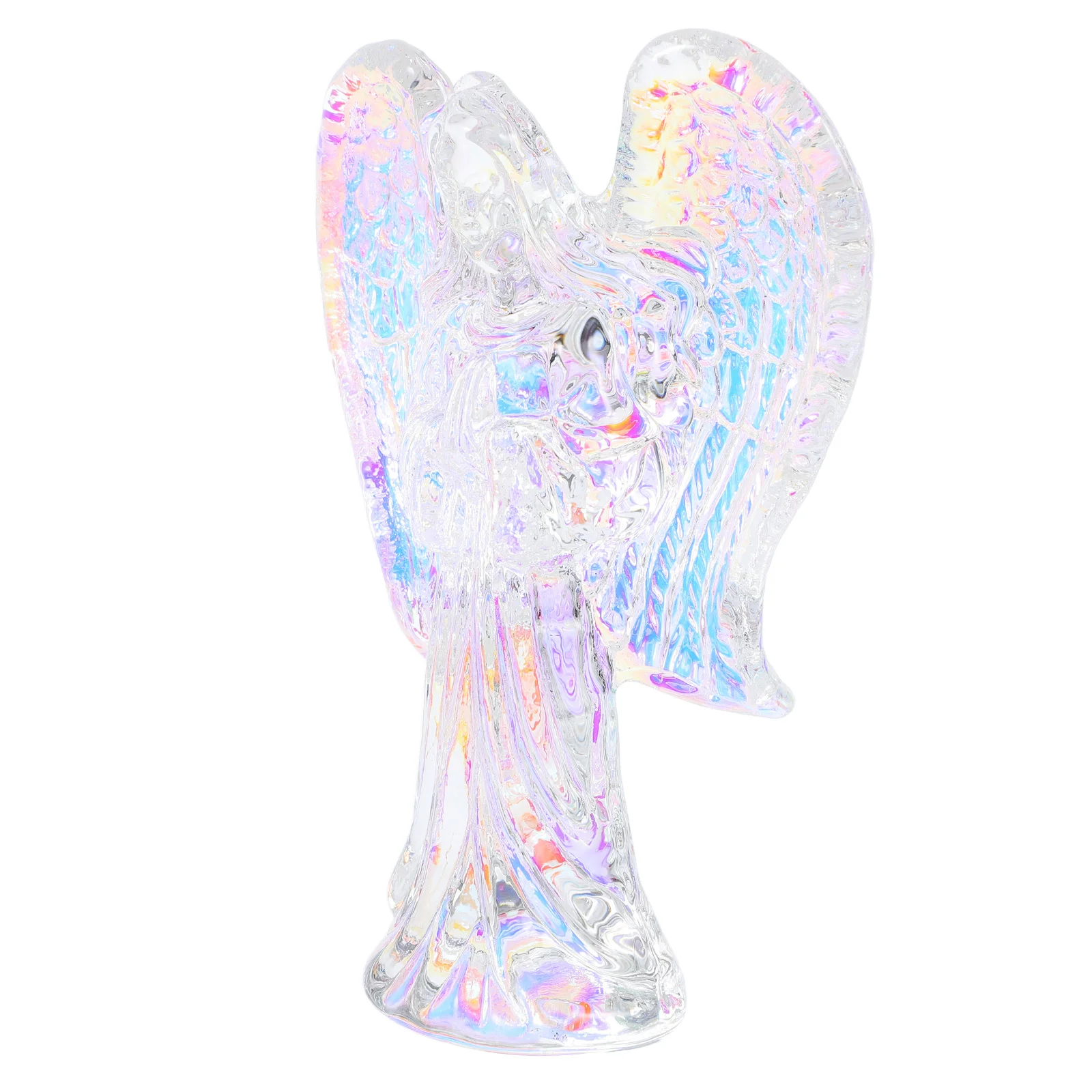 

Crystal Angel Jesus Design Luxury Home Decor Religious Christmas Ornament Handmade Tabletop For Women Mothers Day