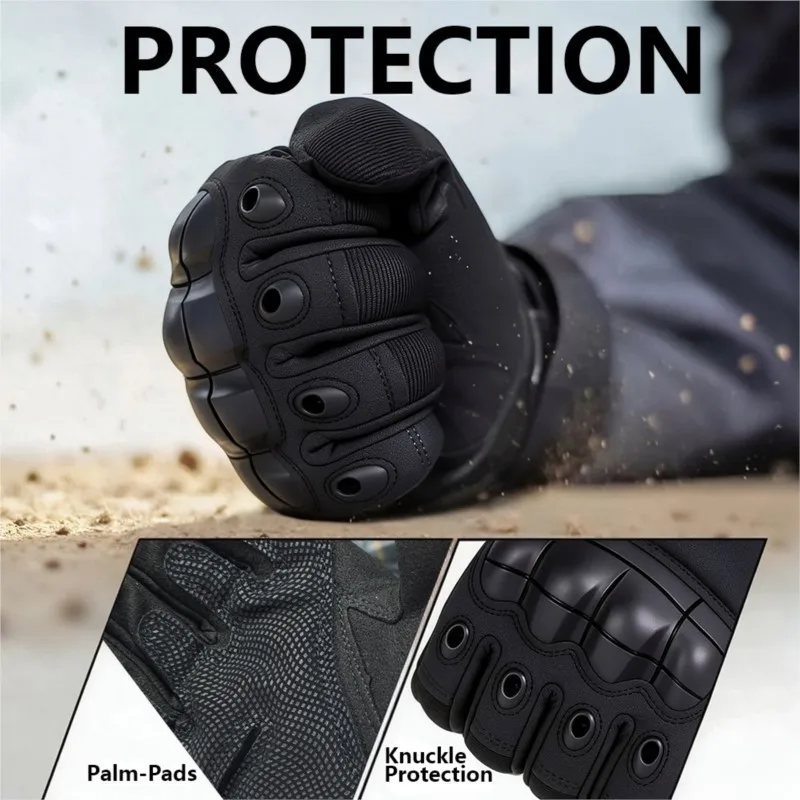 Snow Sports Protective Gloves for Men Women, Snowmobile Hand Gloves, Touchscreen Ski Riding Gloves, Outdoor Snow Activity Gear view 5