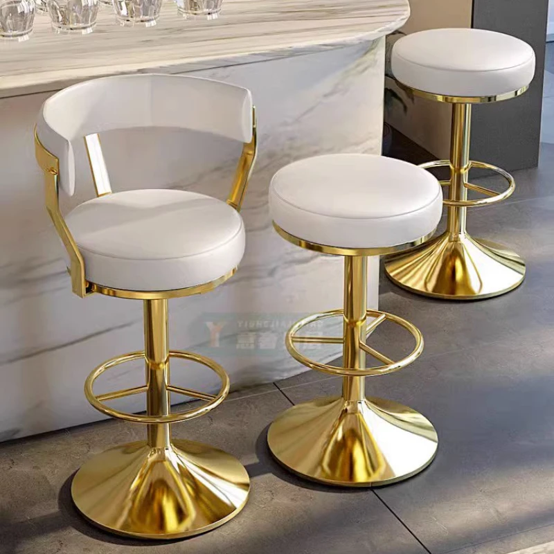 

Luxury Design Bar Stool Lounge Modern Comfortable Designer Bar Stools Counter Nordic Sillas Para Barra Salon Furniture