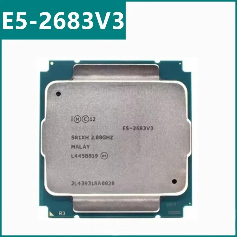 E5-2683V3 SR1XH 14 28Threads LGA2011-3 22NM 22NM 2GHz 35M E5 2683V3