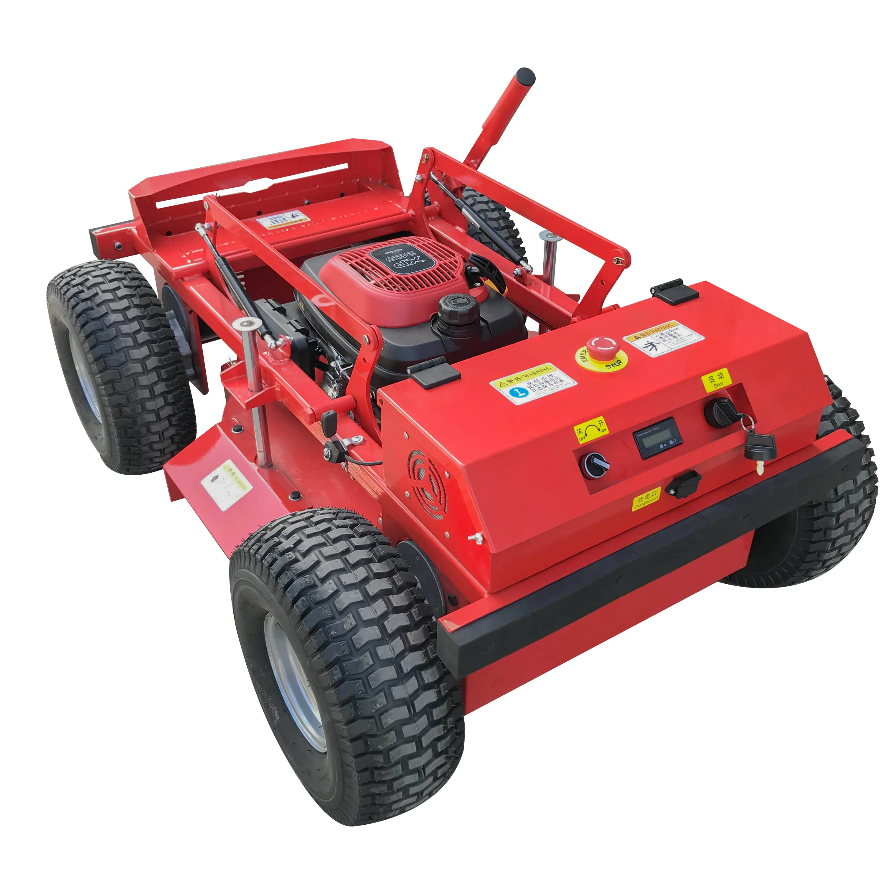 Garden Ride Lawn Mower Four-wheel Lawn Mower Large Scale Lawn Mower