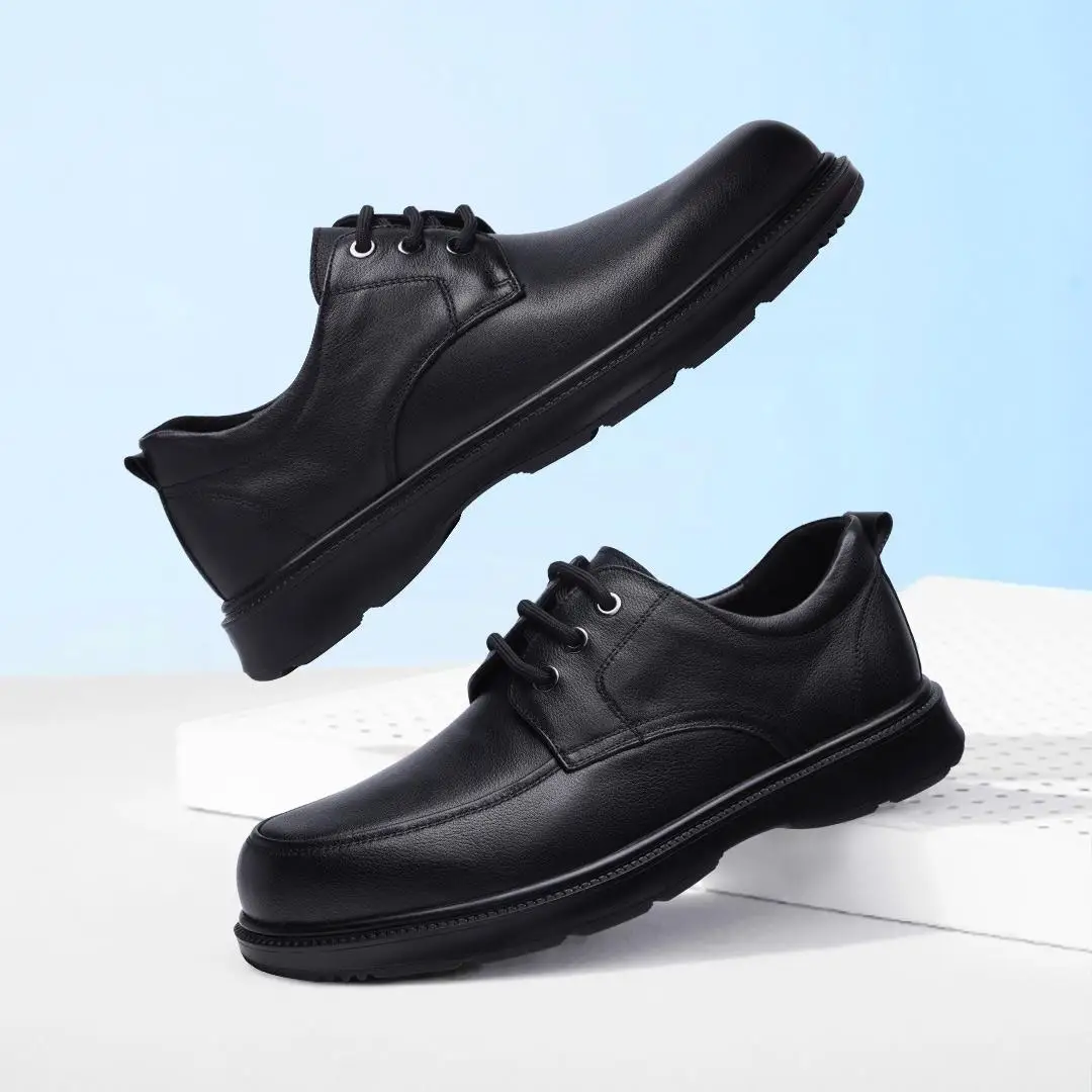 PEPETIE AeroFeet Breathable Leather Shoes: Stay Cool & Comfortable All Day with Aerodynamic Design and Lightweight Comfort