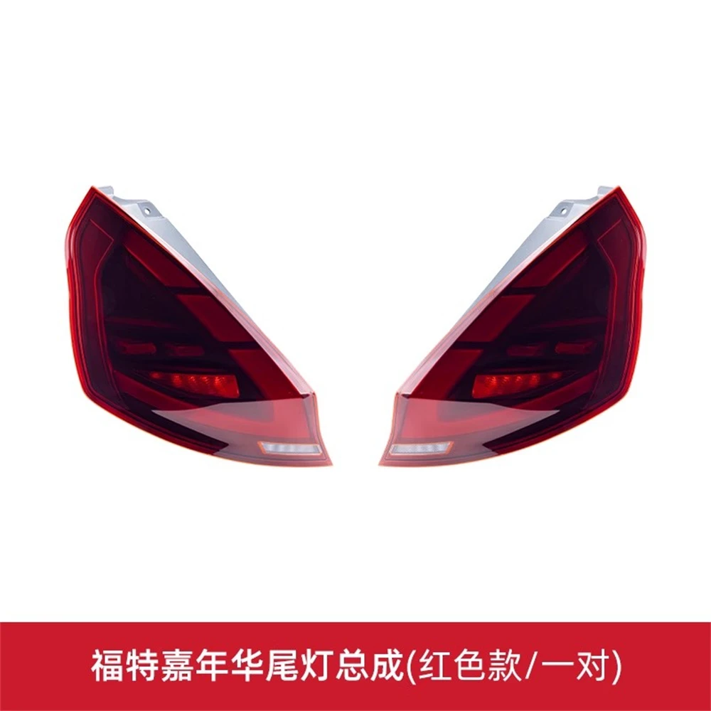 Car led modified hatchback tail light assembly rear lamp 2pcs for 09-15 Ford Fiesta brake Reverse lights turn signal