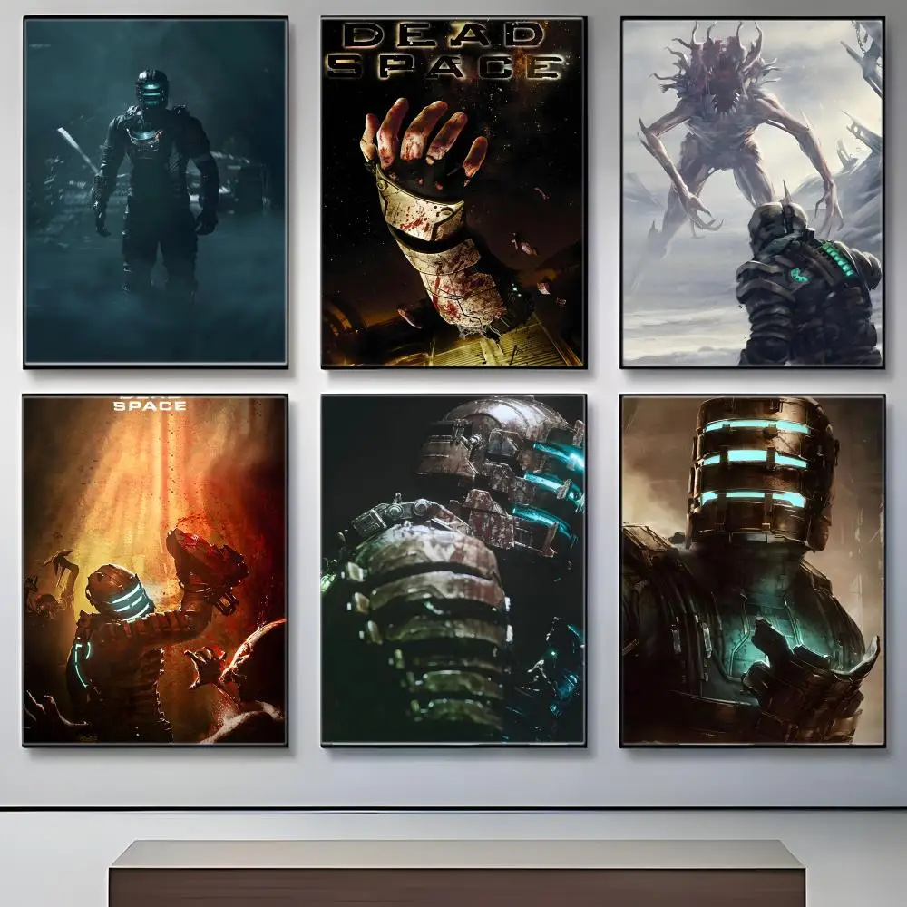 FPS Game D-Dead Space Poster Crease Free Waterproof Durable All Space Wall Decor