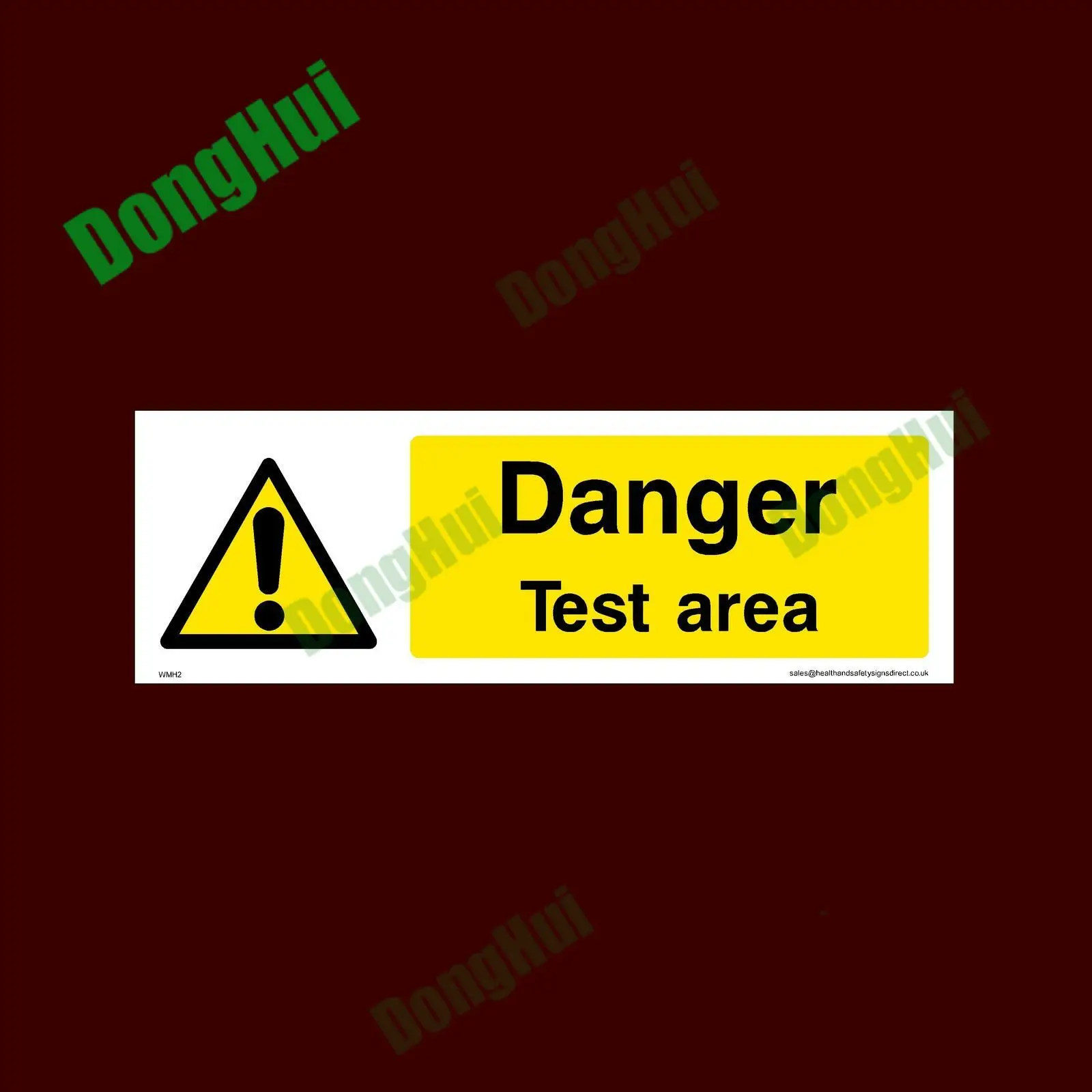 Warning Man working on plant Caution Arc welding Danger Noise area Test area plastic sign car sticker PVC