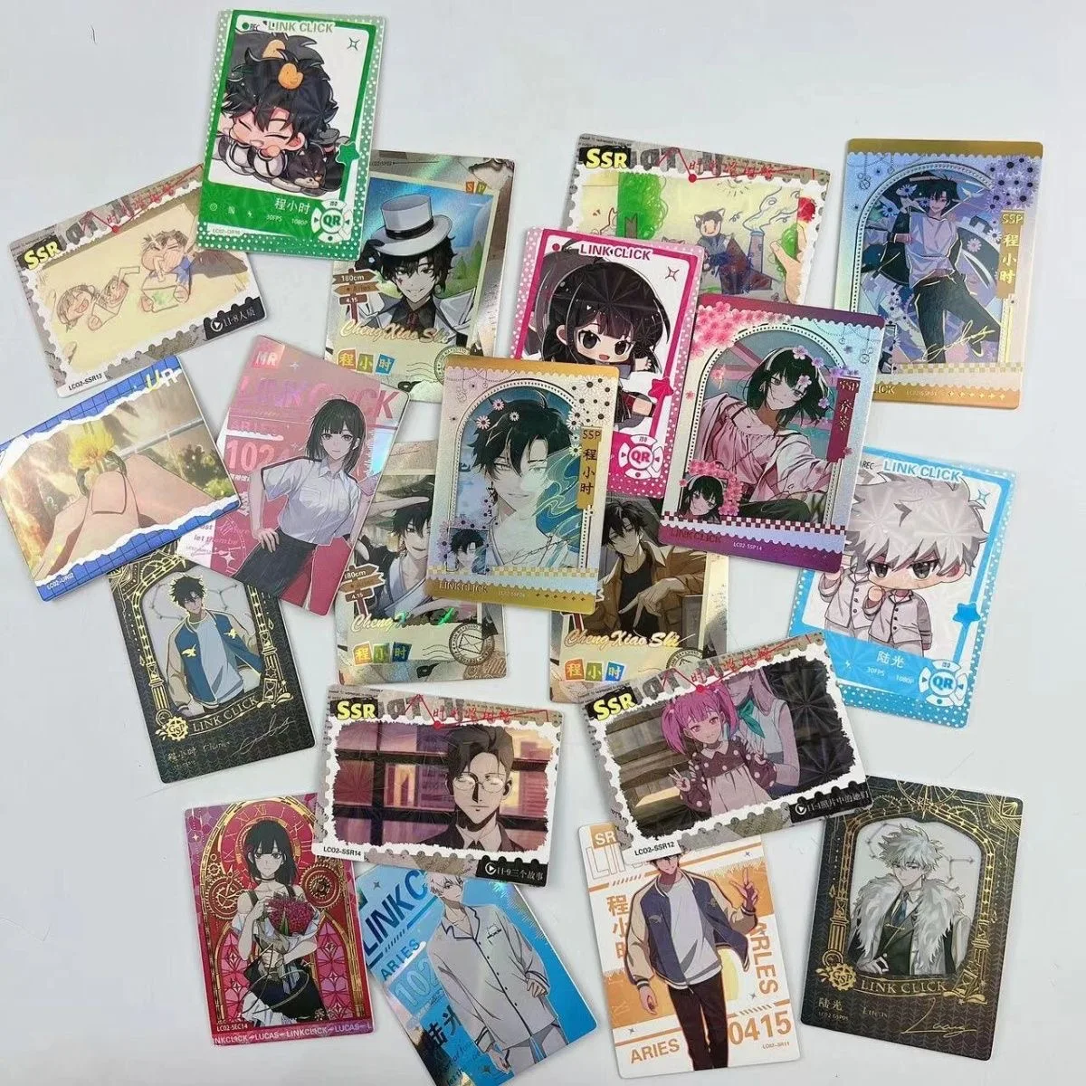 5/10 Packs Link Click Collection Cards - Cheng Xiaoshi & Lu Guang Photo Cards Perfect Gift for Anime Fans