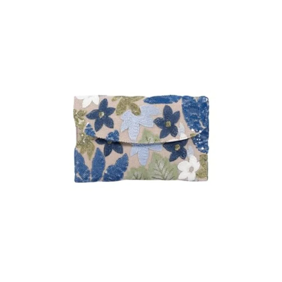 

Verdusa Women's Floral Embroidery Sequin Evening Beaded Clutch Bags 2026 Party Purses