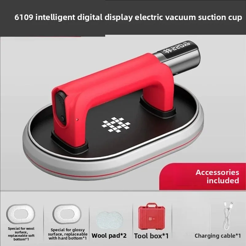 

Electric vacuum suction cup 6100/P618A/6108 strong heavy-duty glass suction cup for ceramic tiles
