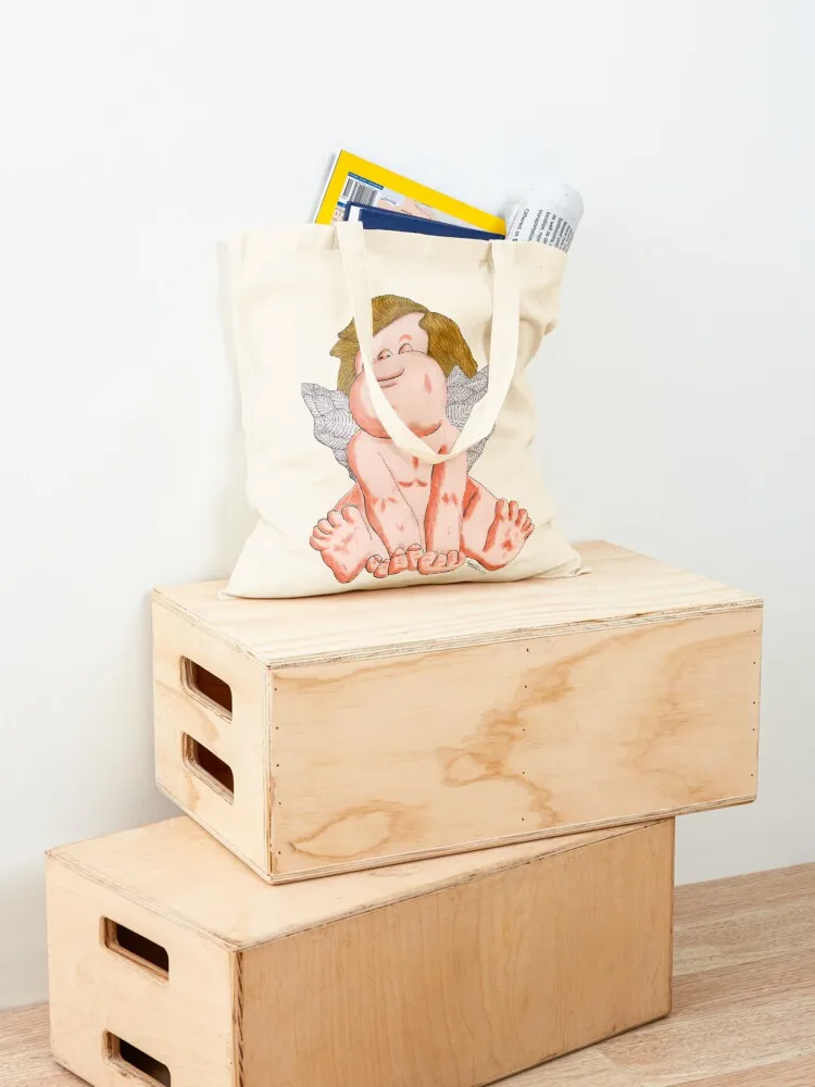 حقيبة تسوق جميلة للأطفال على شكل ملاك حقيبة تسوق حقيبة يد للمتسوقين للسيدات #4