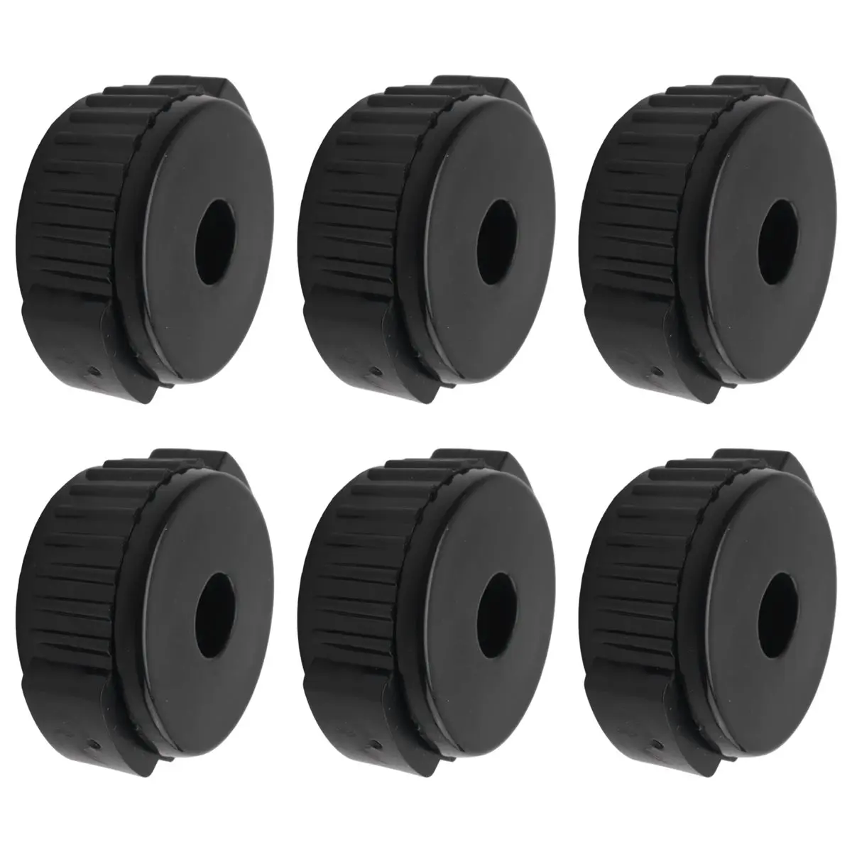 ABXY 6 PCS Plastic Cymbal Nuts, Cymbal Nut for Percussion Drum Kit,Percussion Replacement Parts