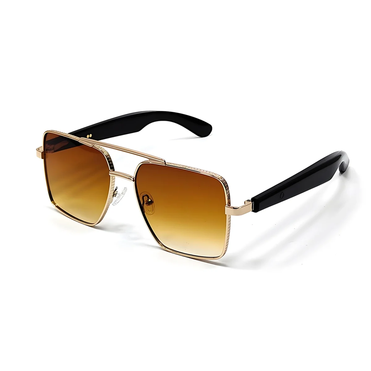 

New Smart Sunglasses Glasses Music Glasses Outdoor Sports Waterproof Anti-UV Bluetooth Glasses Call for Men Women Tawny