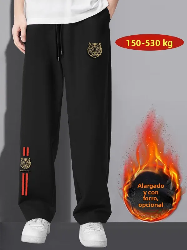 Plones Deportivos Extra Largos para Hombre, Talla ande, Pierna Recta, Talla Extra ande 2m, para Hombre Corpulento, Ta...