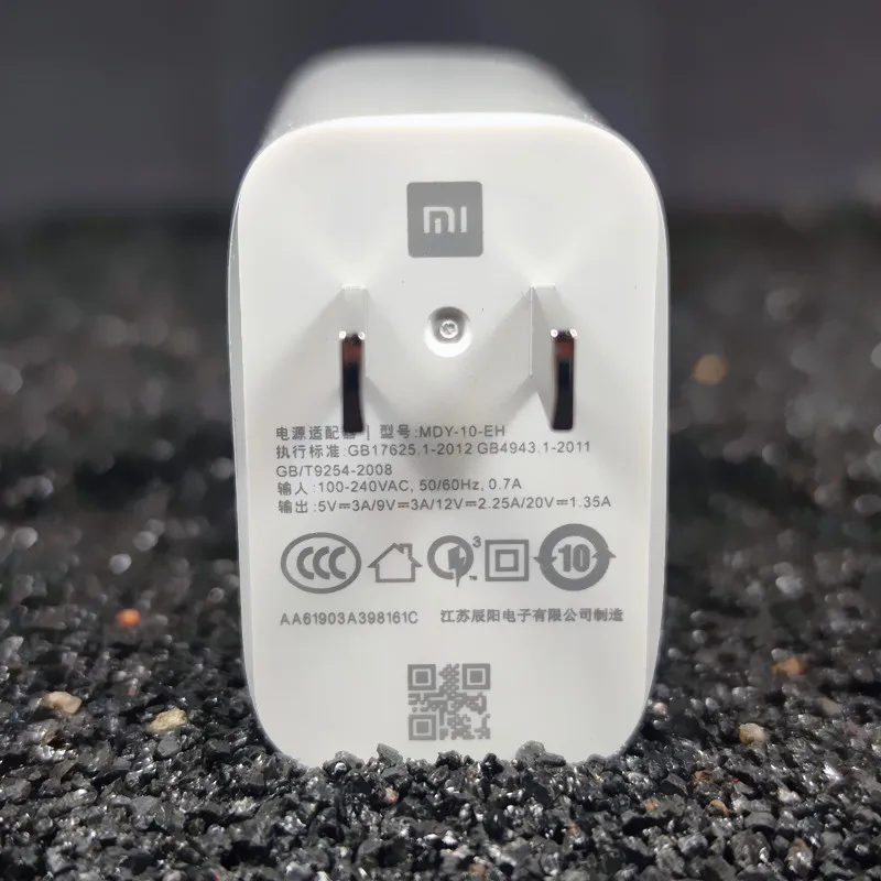 Original Xiaomi Charger 27W EU/US Fast Charge Adapter Type C Cable For Mi 9 8 SE 9T pro Redmi Note 7 K20 Pro - náhled 6
