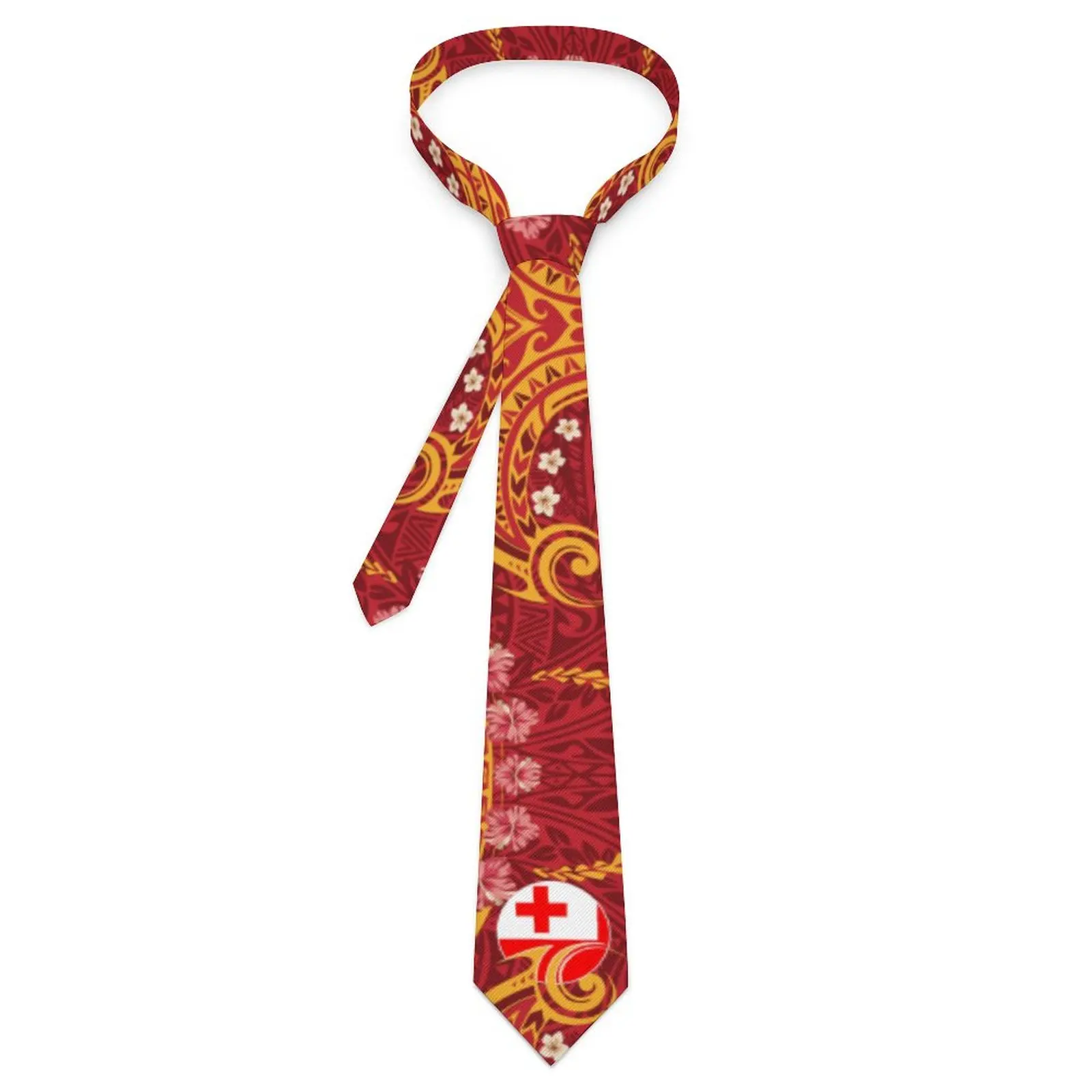 2023 New classic men's solid color logo design pattern tie custom men's tie wedding party business adult tie work