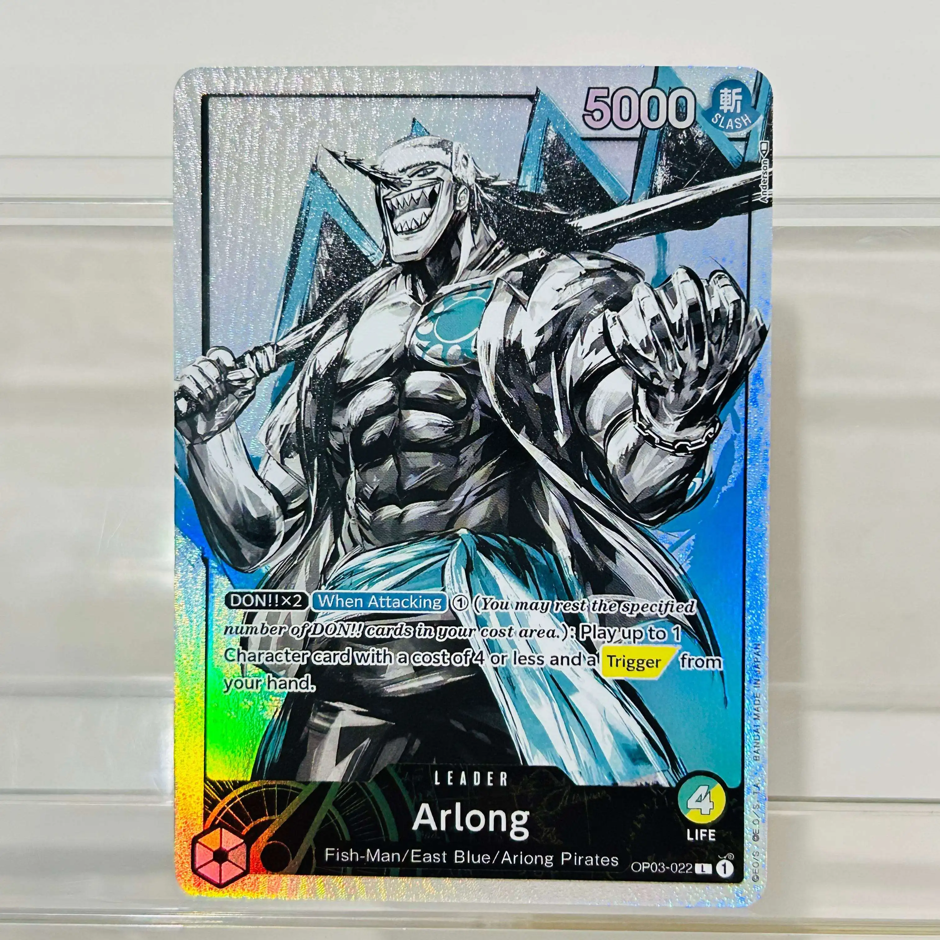 arlong deck one piece tcg (Netflix) Squaroes Box One Piece Arlong OP03-022 Leader