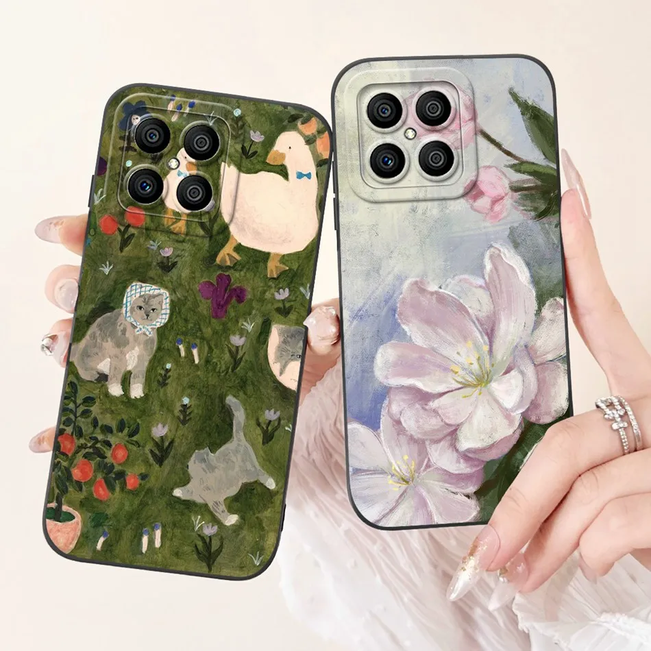 Lovely Case For Honor X8 TFY-LX1 TFY-LX2 TFY-LX3 Camera Protective Shockproof Cover For HonorX8 X 8 4G Soft Silicone Phone Cases