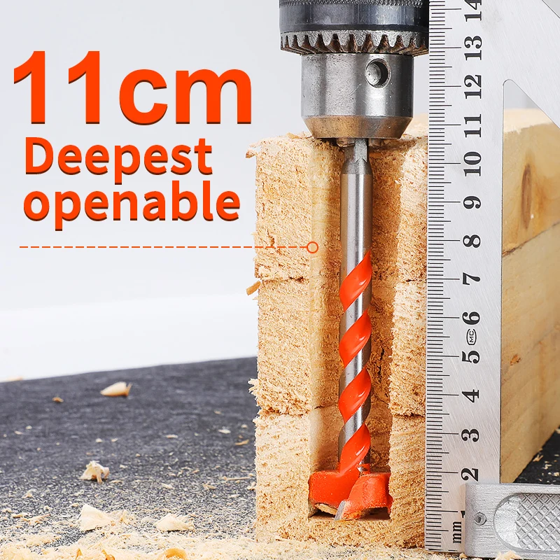 16mm-25mm Woodworking Core Drill Bit Hex Hard Carbide Counter Sink Drill Bits Door Lock Drawer Table Punch Drills Hole Saw Set