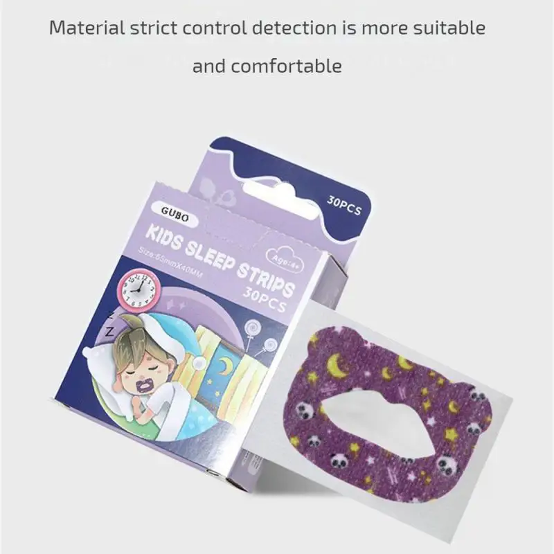 Respiratory Correction Patch Mouth Closing Patches Physical Stop Snoring Sticker Children Sleep Anti-opening Mouth Paste