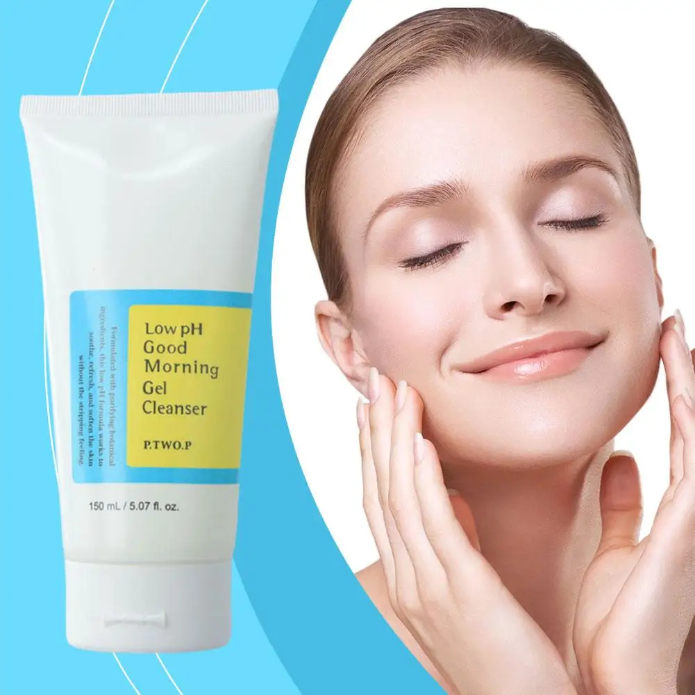 1 قطعة منخفضة PH صباح الخير جل المطهر اليومي معتدل منظف للوجه البشرة الحساسة BHA وزيت شجرة الشاي PH موازنة العناية بالبشرة الكورية جديد