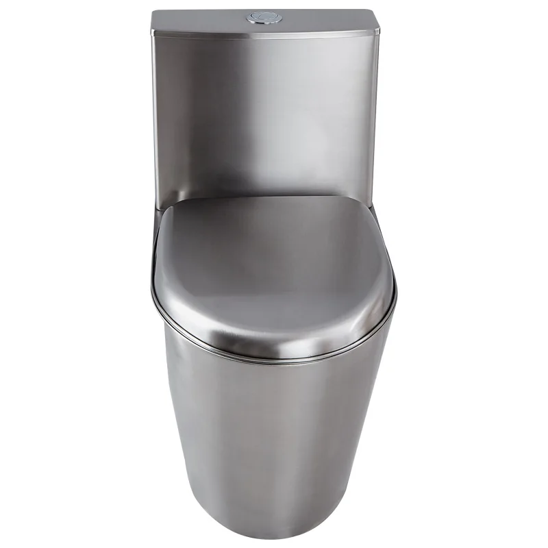 304 Stainless Steel Flush Toilet ，Household Bathroom，    AToilentifreeze Crack Small Apartment Toilet， Deodorant