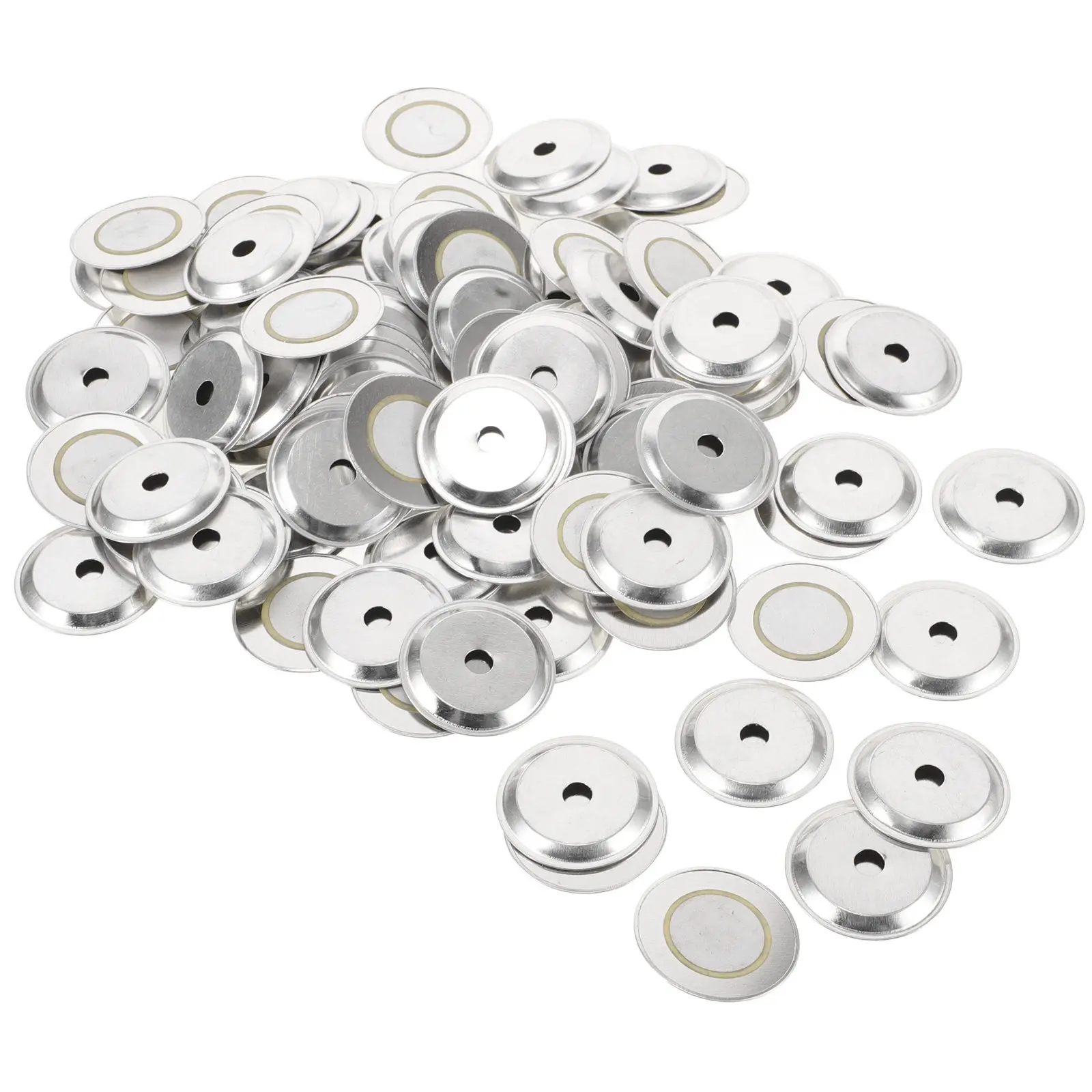 100Pcs Metal Smoke Buzzer Supply Replacement Buzzer for Homes Offices Public Spaces Accurate Fire Hazard Detection