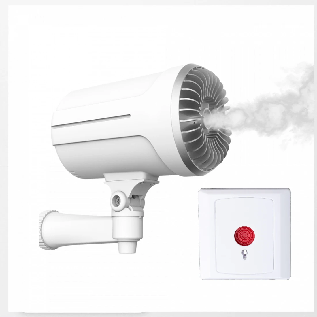 Non-Toxic Fog Series Anti-Theft Device Instant Fog Protection Indoor Security Fog Generator Alarm Systems for House and Office