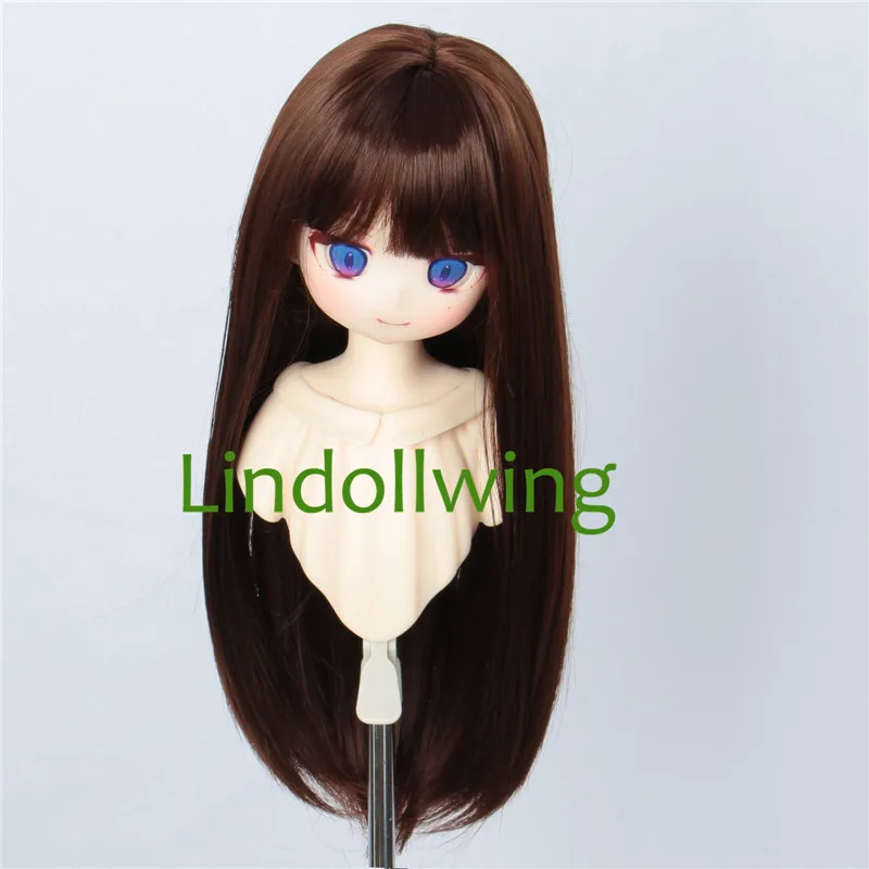 1/3 BJD Wig Pullip Dal DD Dollfie Doll Wig 8-9 Inch