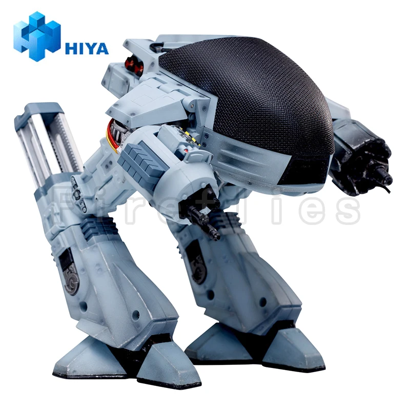 1/18 HIYA 4-calowa figurka Exquisite Mini Series RoboCop ED-209 Battle Damaged Anime Model Zabawka