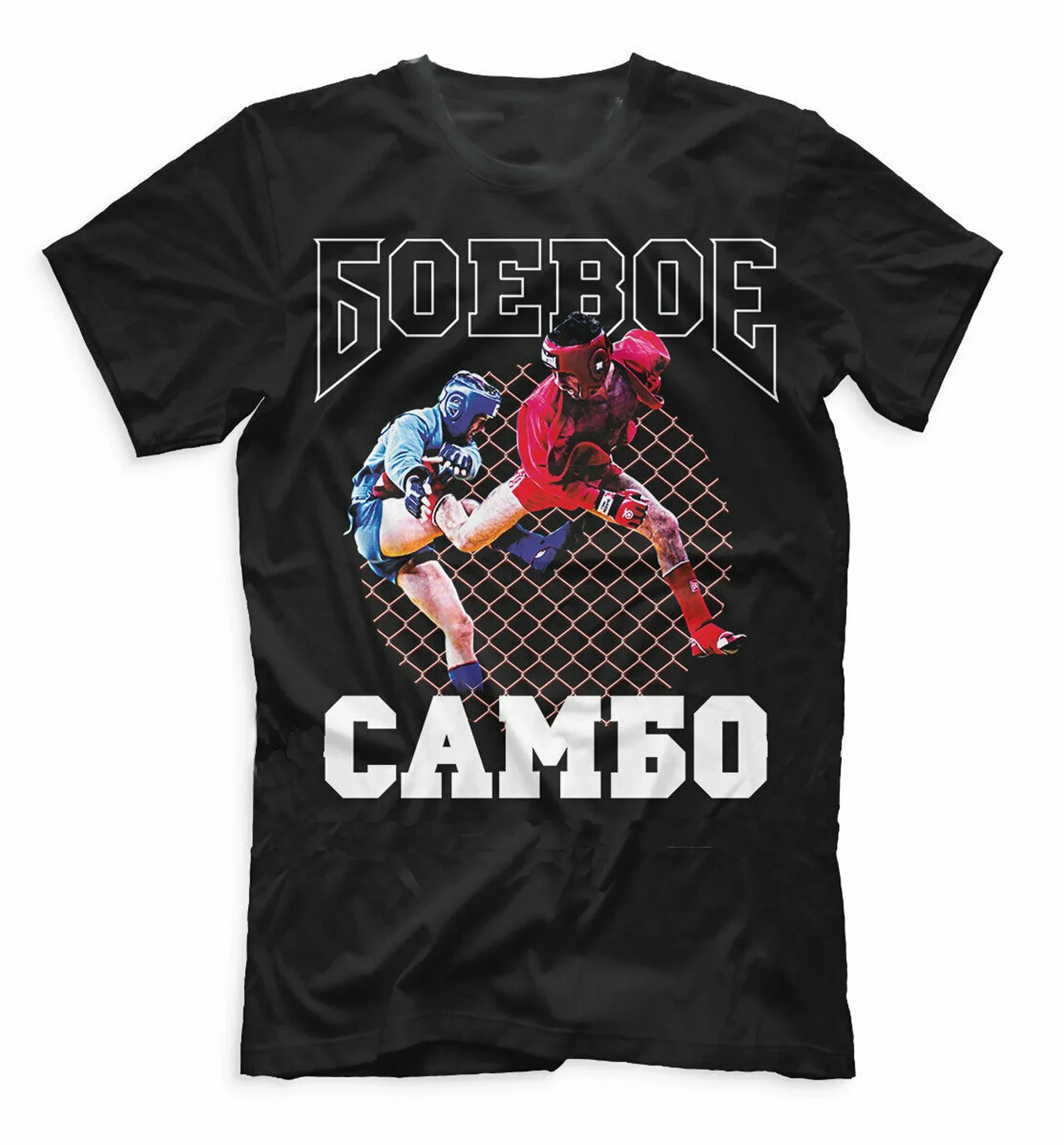 O-Neck Mens T Shirt New S-5XL Russia Sambo Sport Fight T-Shirt. Summer Cotton Short Sleeve 2024 FUNNY summer tops tees cotton