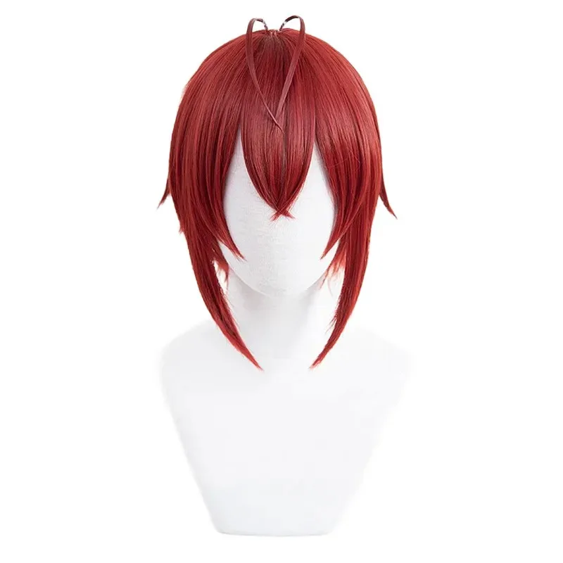 متوفر في المخزون Rosehearts الاصطناعية أنيمي 28 سنتيمتر الأحمر ريدل وتاج أغطية الرأس مقاومة للحرارة تأثيري الباروكات + غطاء شعر مستعار مجاني ob;8