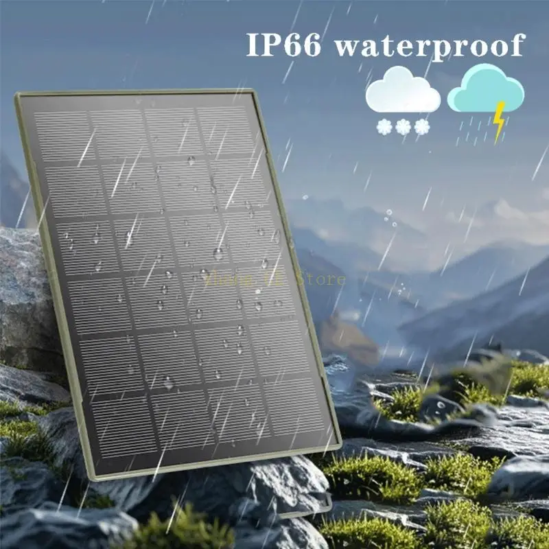 M5TD كاميرا الصيد لوحة طاقة شمسية بطارية شحن الطاقة الخارجية 3 واط 5 فولت 6000 مللي أمبير IP66 مقاوم للماء لملحقات الكاميرا في #3