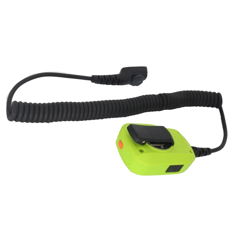 Зеленый PTT ручной микрофон для Hytera HYT PD700 PD700G PD780 PD780G Walkie Talkie