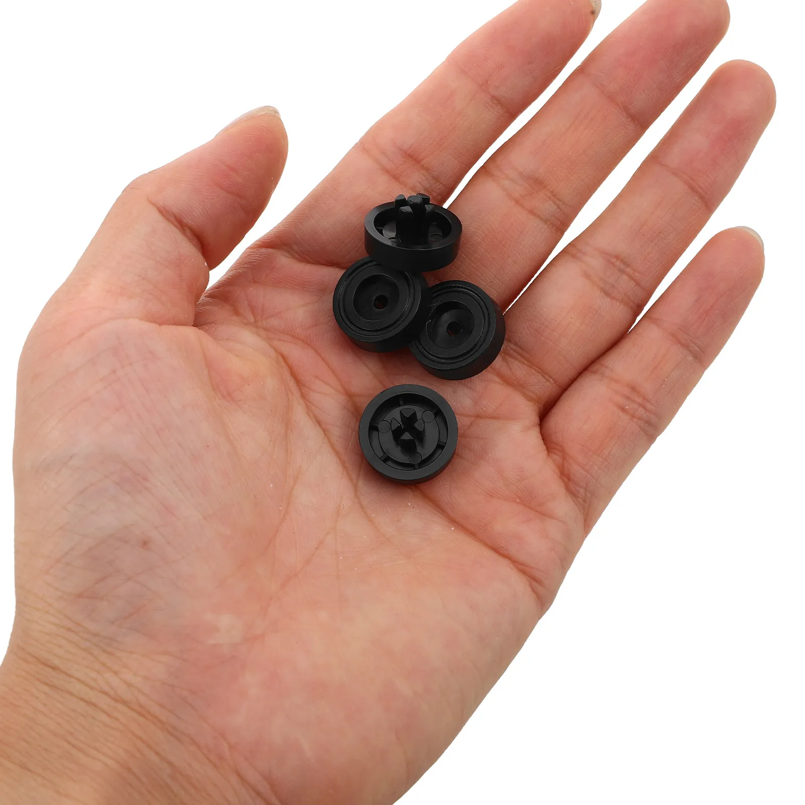 25Pcs Computer Case Feet Pad Anti Slip Anti Vibration Support for Pc Chassis Tower Desktop Housing Bottom Replacement Pads